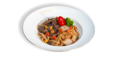 Mì bò bít tết