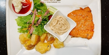 Cá hồi sốt heng dijion