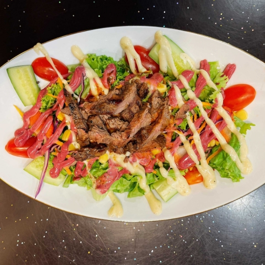 Salad bò trộn basamic